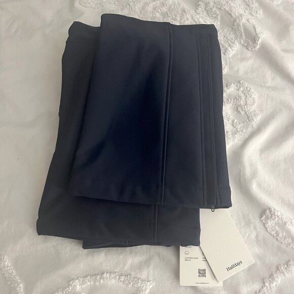 Halfdays NWT Emma Soft Shell Pant Navy Small (S) - Picture 3 of 3